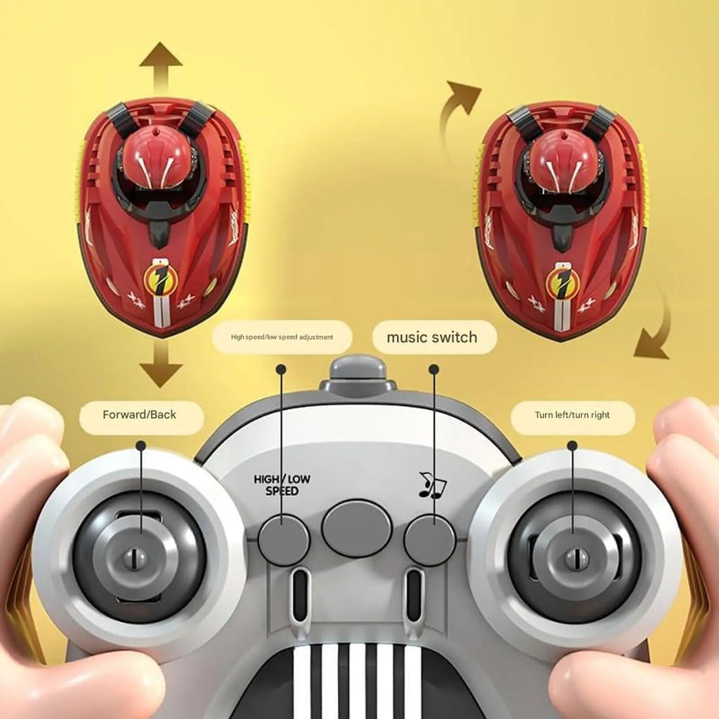 RC Battle Bumper Car Toy for Children, Remote Control, Set of 2, 360ï¿½ Rotation, LED Included, Parent-Child Competition, Assorted