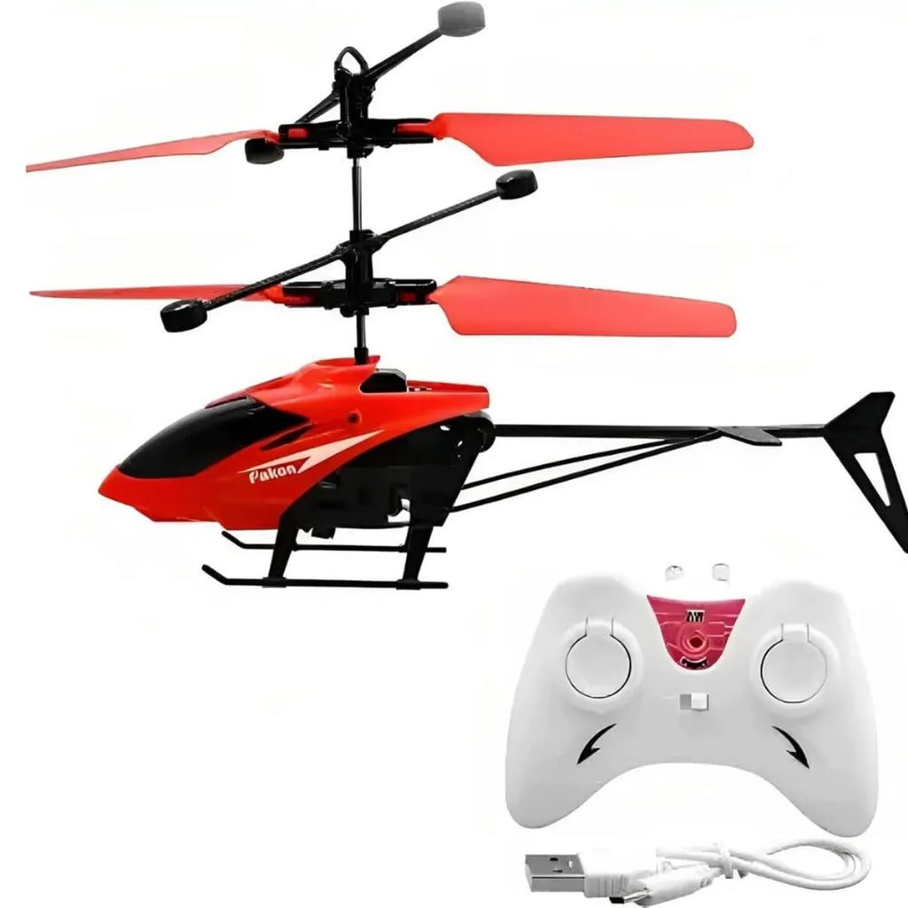 Remote Control Helicopter Toy Hand Sensor USB Charging Exceed Infrared Induction Flight Gravity with 3D Lights for Kids RC Helicopter for Indoor and Outdoor(Multicolor)